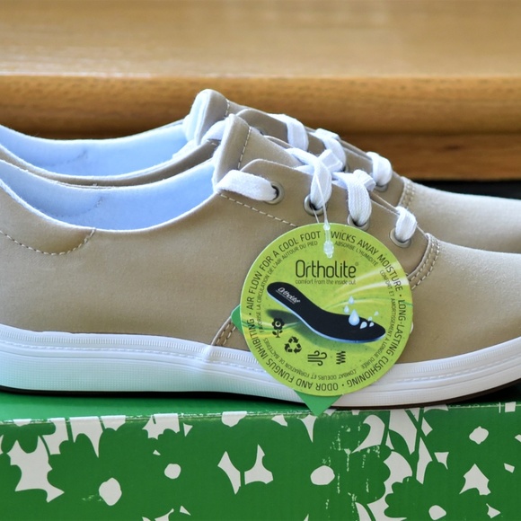 Shoes New Ortholite Janey Ii Stone